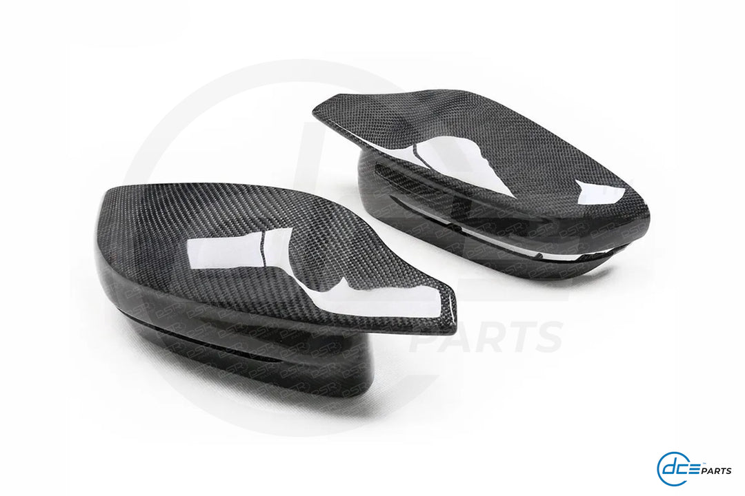 BMW (2018+, G20, G21, G22, G23, G26, G30, G31, G32, G15, G16 - G-Series) Dry Carbon M-Style Carbon Fibre Wing Mirror Caps Covers