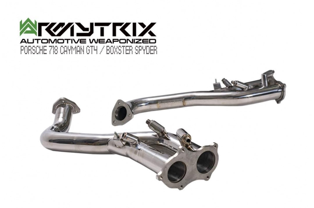Armytrix - PORSCHE CAYMAN 718 4.0L GT4 - Downpipe - P82G4-DD