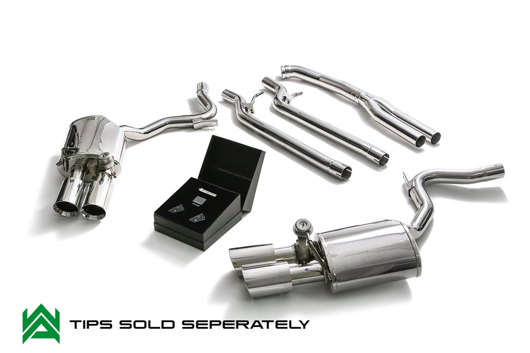 Armytrix - PORSCHE PANAMERA 971 3.0L SPORT TURISMO - Cat-back Stainless Steel - P71T1