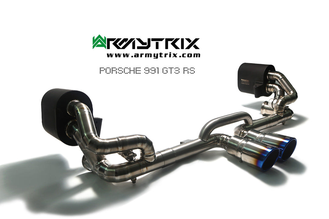 Armytrix - PORSCHE 911 991 MK1 4.0L GT3 RS - Cat-back Titanium - P91G3