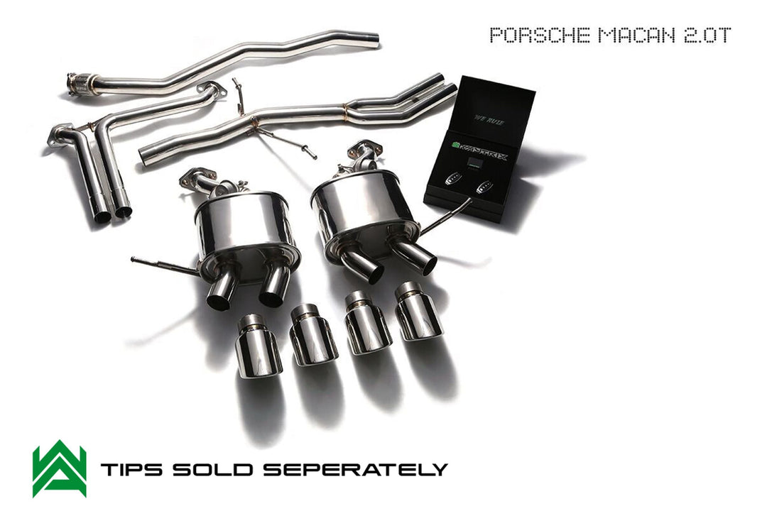 Armytrix - PORSCHE MACAN 95B 2.0L - Cat-back Stainless Steel - PM20T