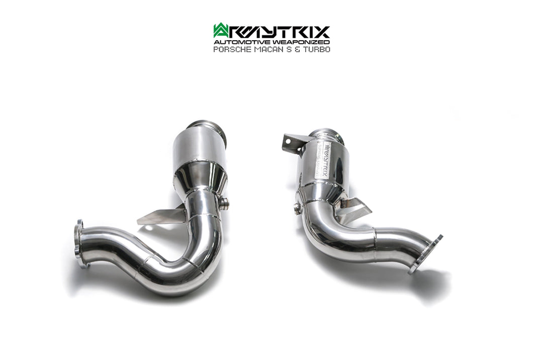 Armytrix - PORSCHE MACAN 95B 3.0L GTS - Sportcat Stainless Steel - PM36T-CD