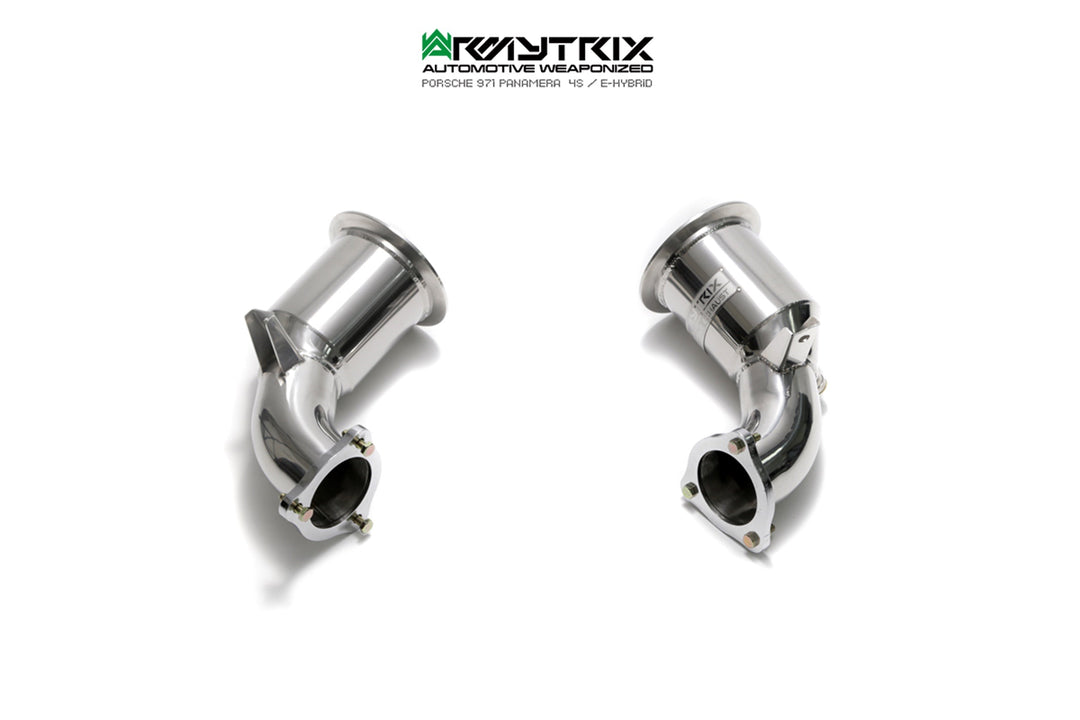 Armytrix - PORSCHE PANAMERA 971 2.9L E-HYBRID - Sportcat Stainless Steel - P71T2-CD1