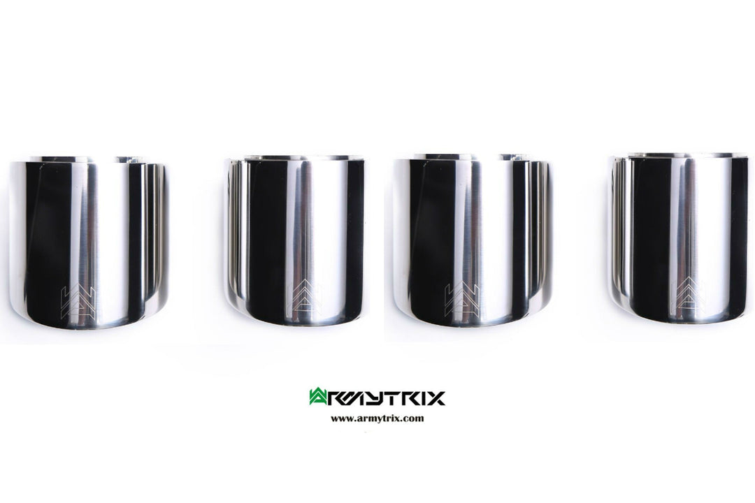 Armytrix - PORSCHE 911 991 MK2 3.0L CARRERA 4 - Tips Stainless Steel - QS24C