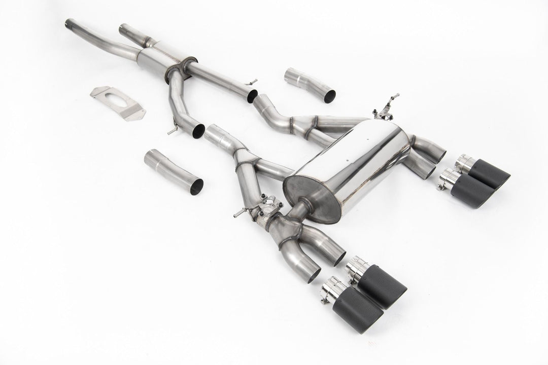 Milltek Cat-back - BMW 3 Series F80 M3 M3 Competition & M3 CS Saloon (OPF/GPF Models Only) 2019-2020 - SSXBM1122