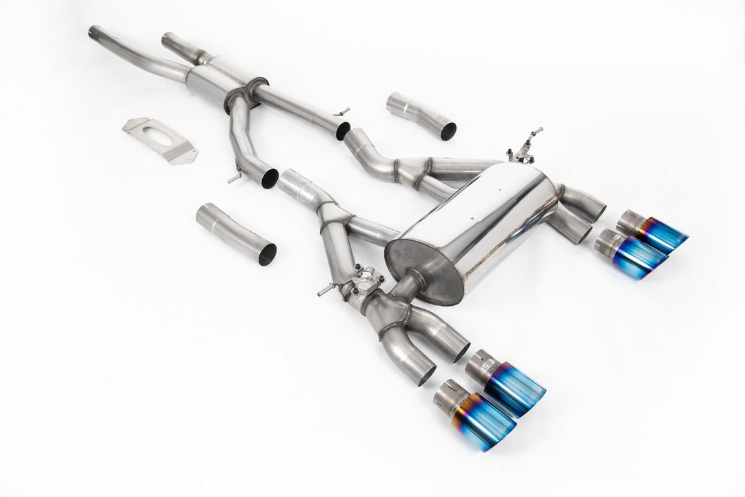 Milltek Cat-back - BMW 3 Series F80 M3 M3 Competition & M3 CS Saloon (OPF/GPF Models Only) 2019-2020 - SSXBM1123