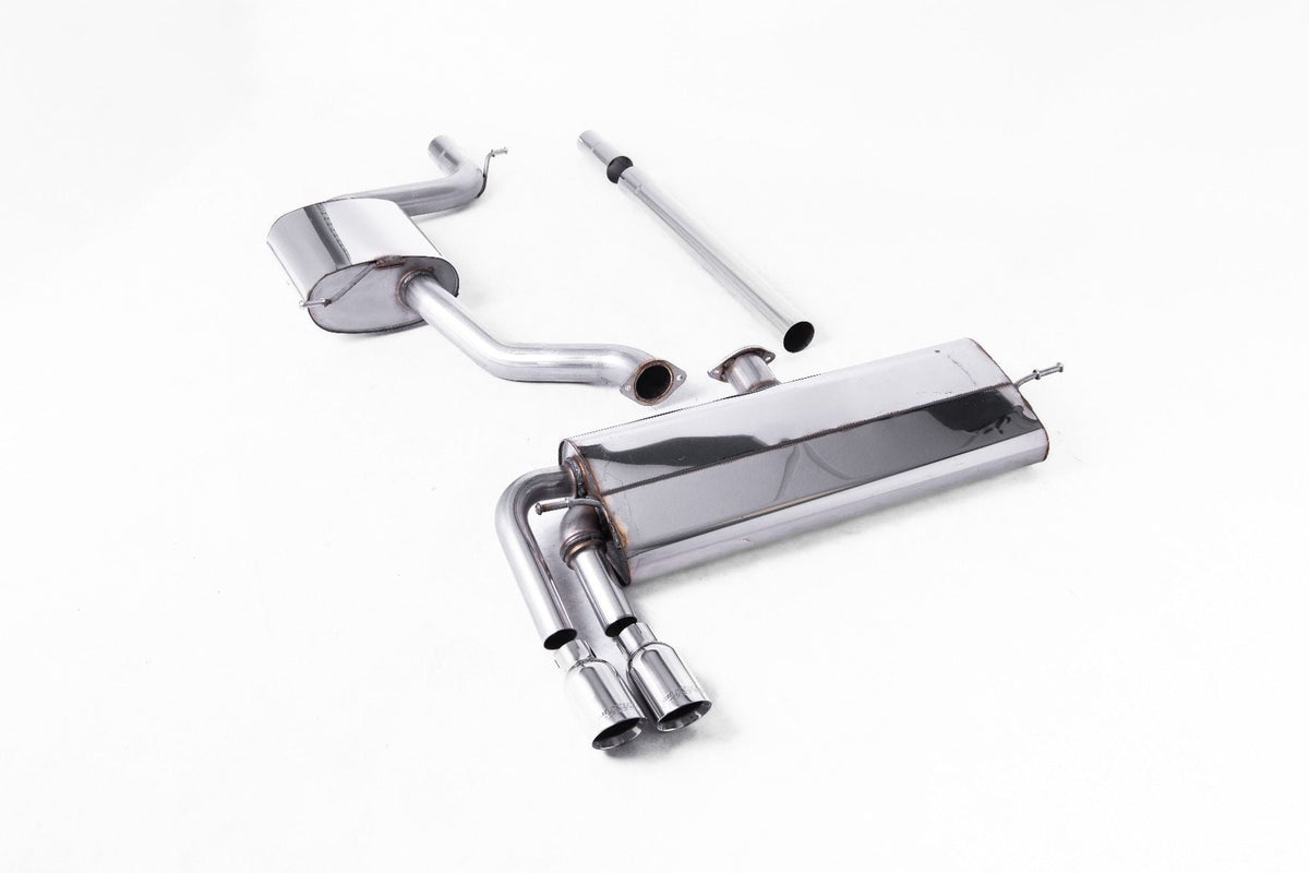 Volkswagen Golf Mk7.5 1.5TSI Evo GT & R-Line (Both GPF/OPF & Non GPF/OPF Models) 2017-2021 Cat-back Exhaust - Non-Resonated Polished Trims (GTD Valance) Volkswagen Golf Mk7.5 1.5TSI Evo GT & R-Line (Both GPF/OPF & Non GPF/OPF Models) 2017-2021 Cat-back Exhaust - Non-Resonated Polished Trims (GTD Valance)