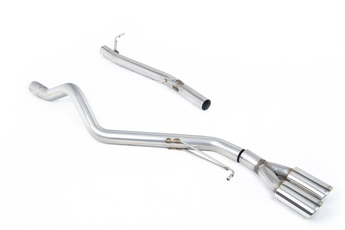 Volkswagen Transporter \ Caravelle T6.1 SWB 199PS 2.0TDI 2wd & 4MOTION 2019-2023 Particulate Filter-back Exhaust - Non-Resonated Polished Volkswagen Transporter \ Caravelle T6.1 SWB 199PS 2.0TDI 2wd & 4MOTION 2019-2023 Particulate Filter-back Exhaust - Non-Resonated Polished