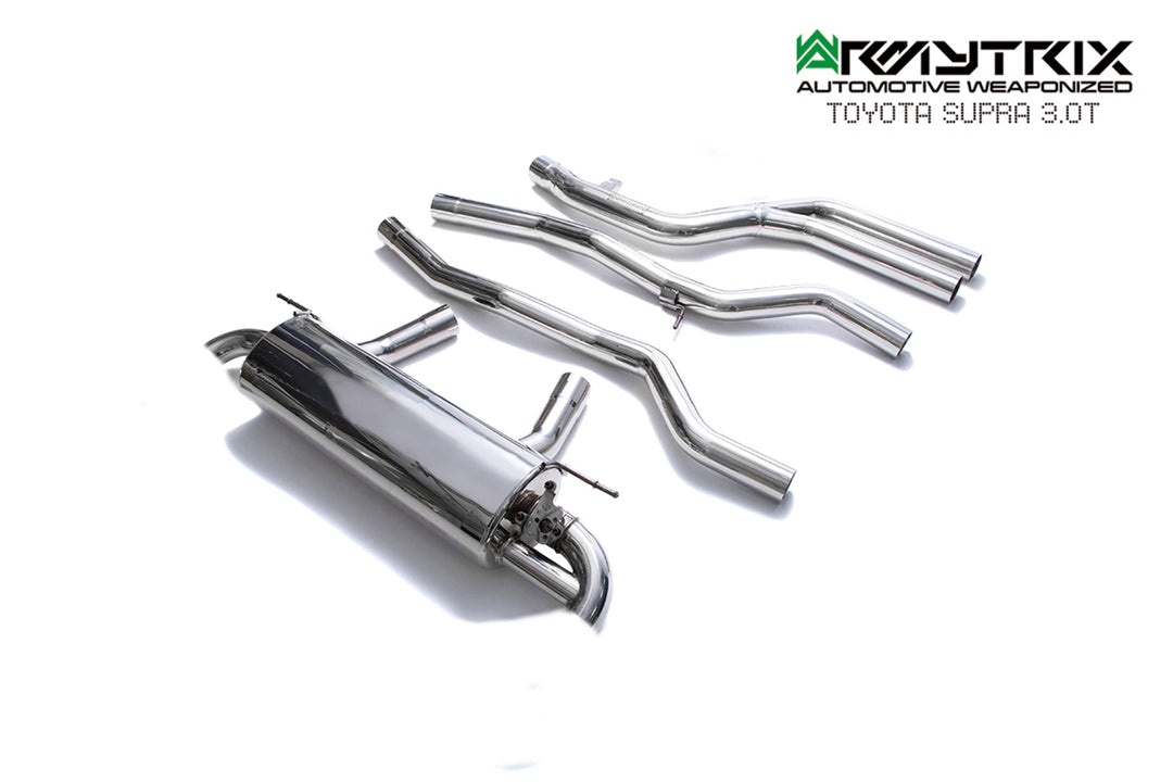 Armytrix - TOYOTA SUPRA A90/MK5 3.0L - Cat-back Stainless Steel - TOSU3