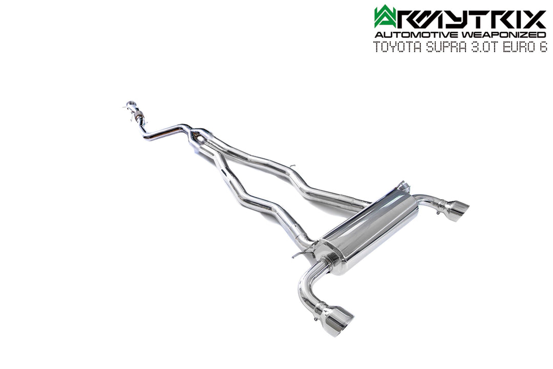 Armytrix - TOYOTA SUPRA A90/MK5 3.0L - Cat-back (OPF) Stainless Steel - TOSU36