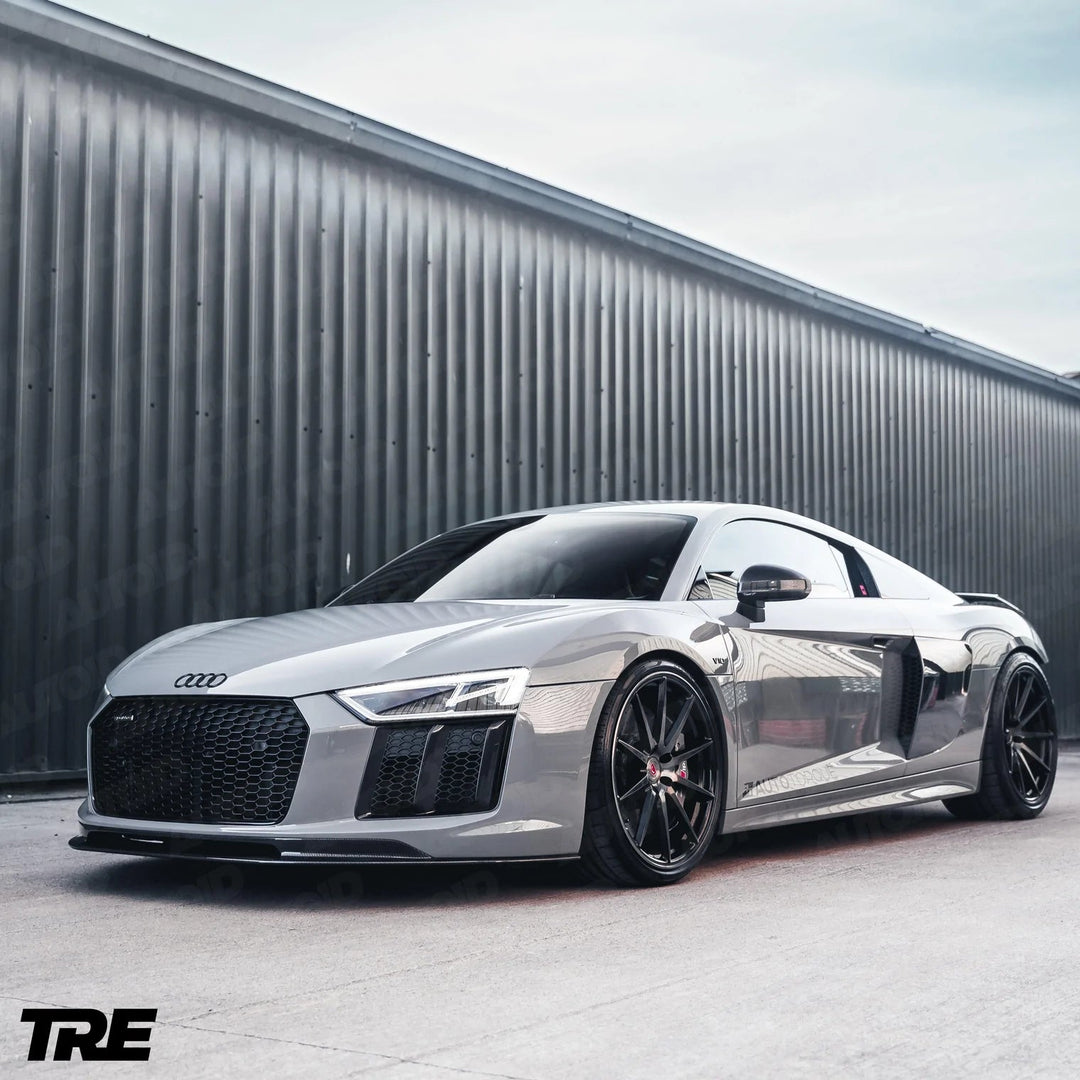 TRE - TRE Pre-Preg Carbon Fibre Competition Front  Splitter for Audi R8 (2015+, 4S)
