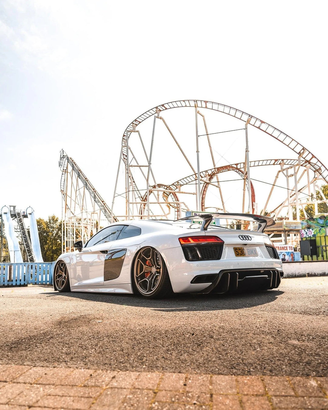 TRE - TRE Pre-Preg Carbon Fibre Competition Rear Diffuser for Audi R8 (2015+, 4S)