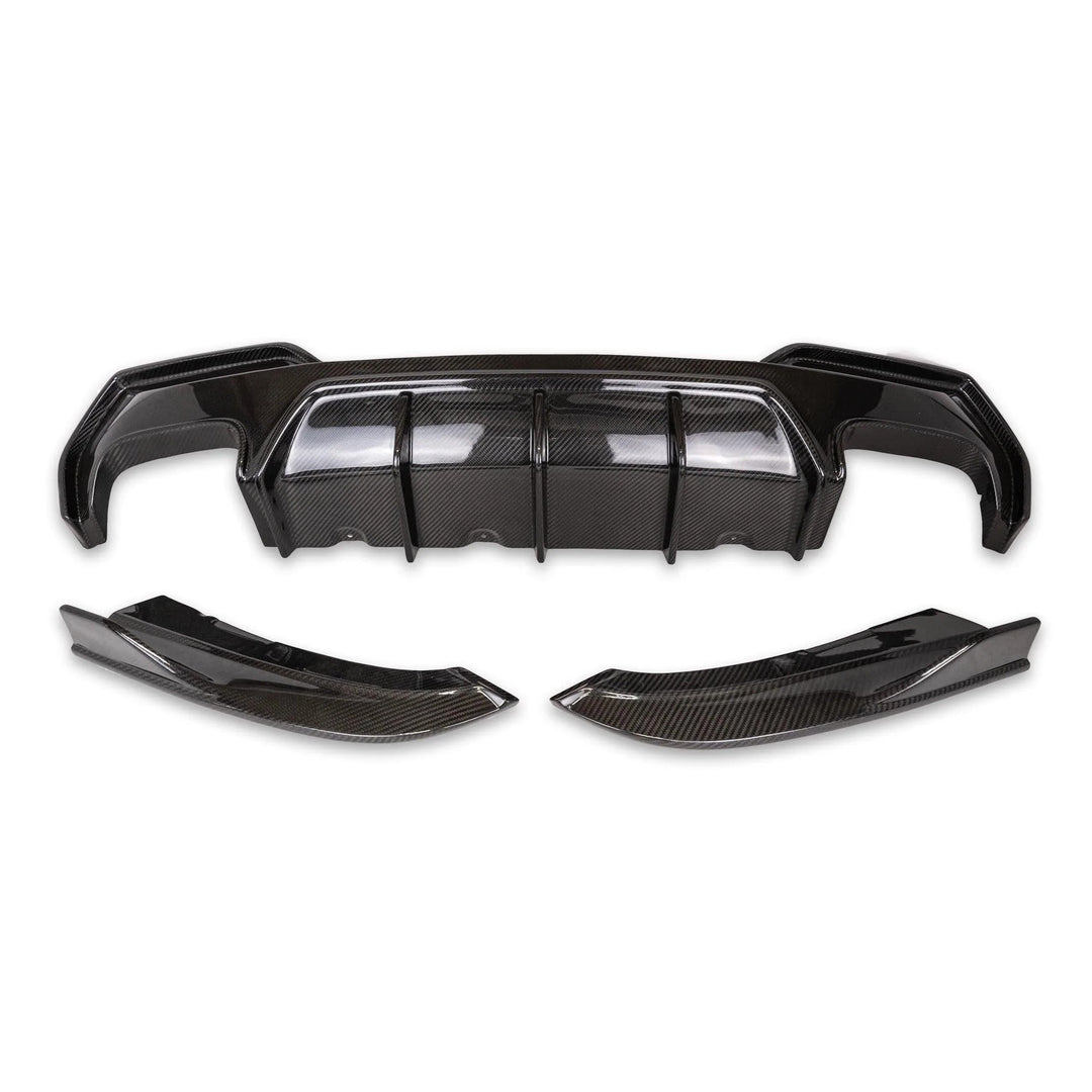 TRE - TRE Pre-Preg Carbon Fibre Competition Rear Diffuser Set for BMW 4 Series (2020+, G22 G23)