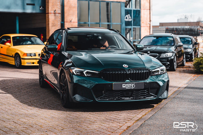 Cobra Suspension's Lowering Springs: Improving Performance and Appearance of the Boston Green BMW G21 330e Touring