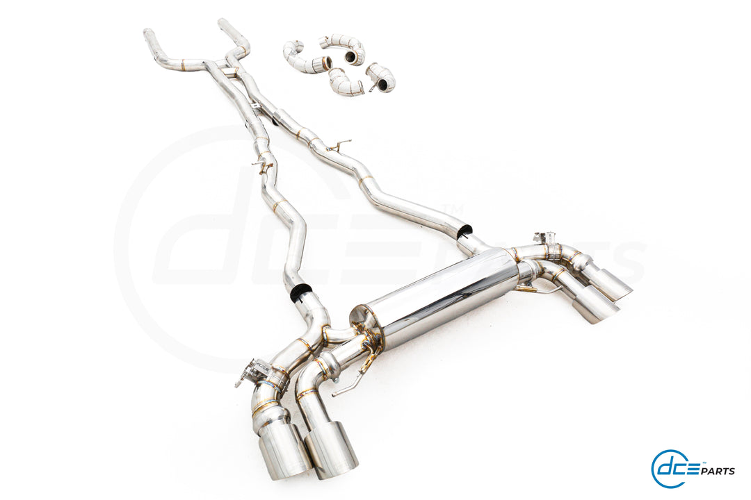 DCE Parts - BMW M550i G30 Catback Axleback Valvetronic Exhaust