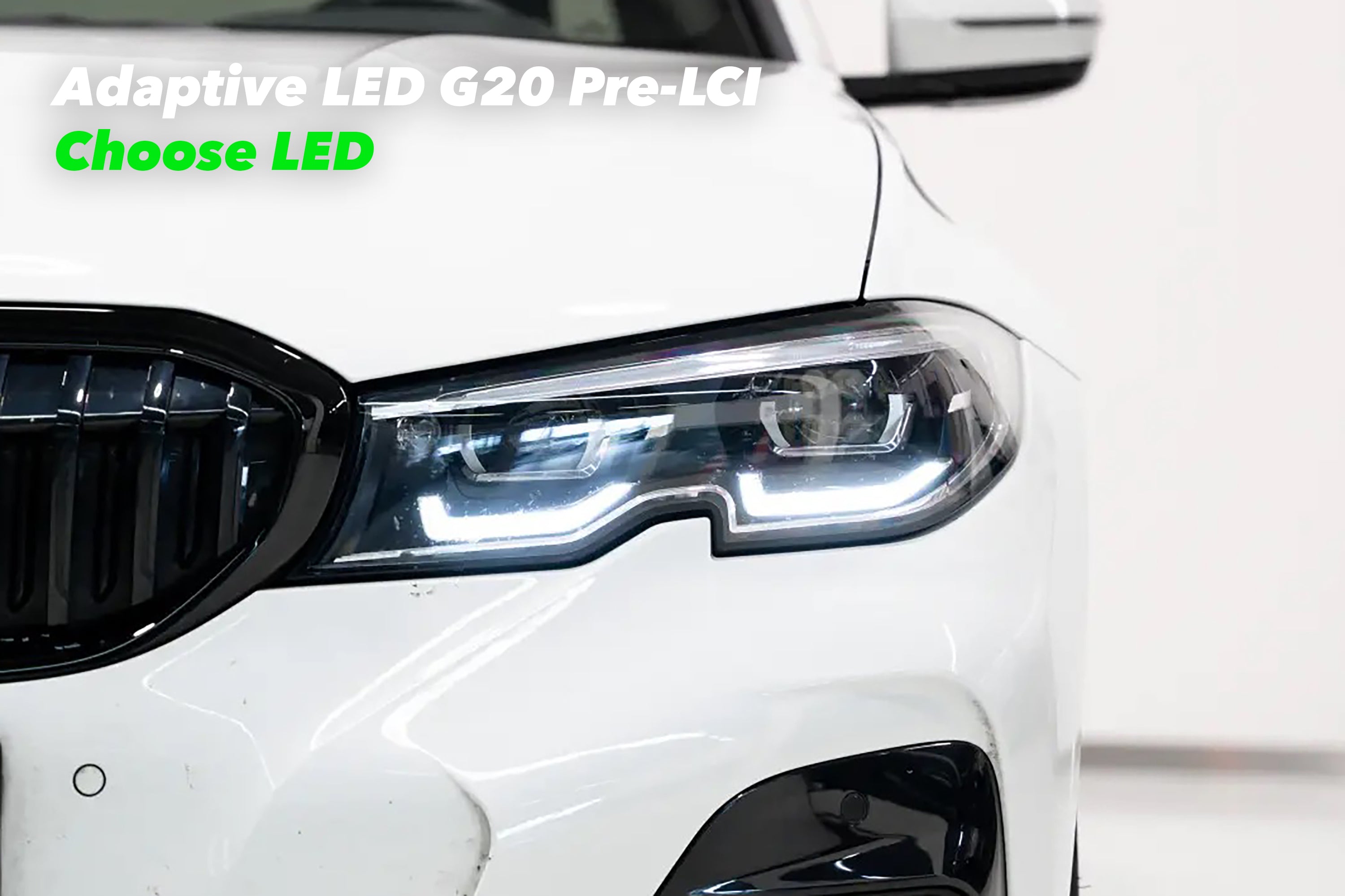 BMW G20 G21 Pre LCI Yellow CSL Headlight Daytime Running Light DRL Upg PSR Parts