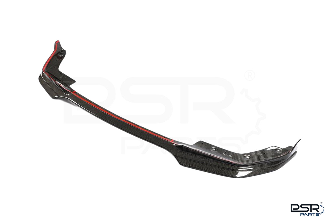 BMW 3 Series G20 G21 Carbon Fibre MP Performance Type Front Splitter, 3 Piece Side Splitters