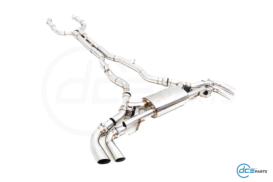 DCE Parts - BMW G07 X7 M60i Catback Axleback Valvetronic Exhaust