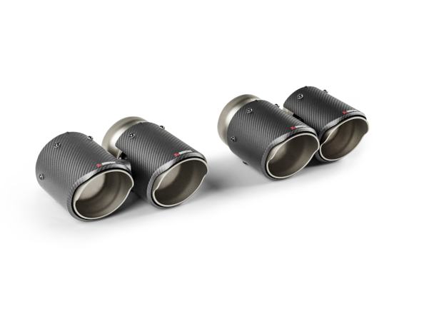 Akrapovič - Tail pipe set Round (Carbon) - BMW M5 (G90, G99) - OPF/GPF 2025 - TP-CT/78