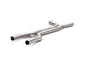 Akrapovič - Evolution Link Pipe Set (Titanium) - Alfa Romeo Giulia Quadrifoglio (2016-2020)
