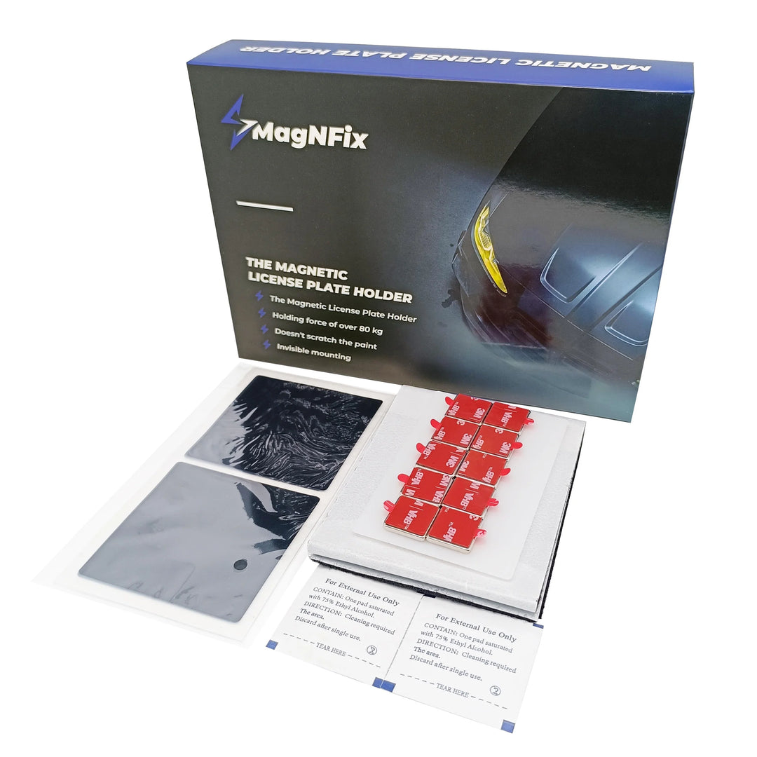 MagNFix Magnetic License Plate Holder NO DRILLING