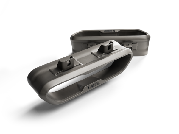 Akrapovič - Tail pipe set (Titanium) - Mercedes-AMG G 500 / G 550 (W463A) (2019-2024)