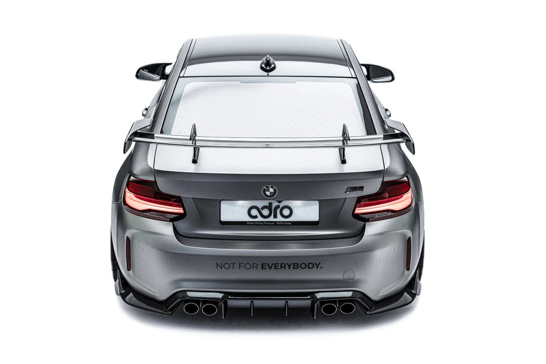 ADRO - BMW F87 M2 - F87 M2 AT-R1 SWAN NECK WING -CURVED V1 - A14A30-1501