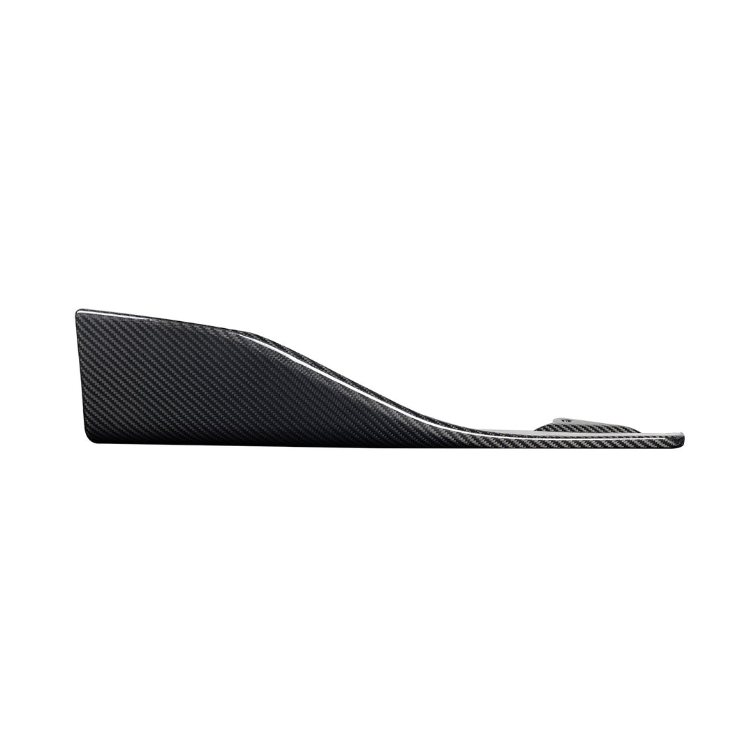 MHC+ BMW M2 F87 Performance Style Front Winglets In Gloss Pre Preg Carbon Fibre (F87 inc Competition)