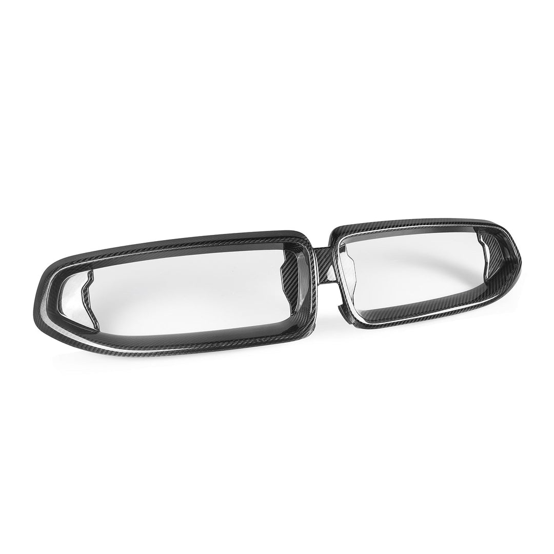 MHC+ BMW 2 Series Front Grille Surround In Gloss Pre Preg Carbon Fibre (G42 inc. M240i)