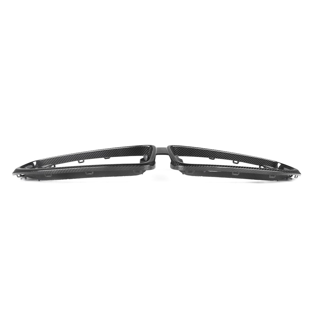 MHC+ BMW 2 Series Front Grille Surround In Gloss Pre Preg Carbon Fibre (G42 inc. M240i)