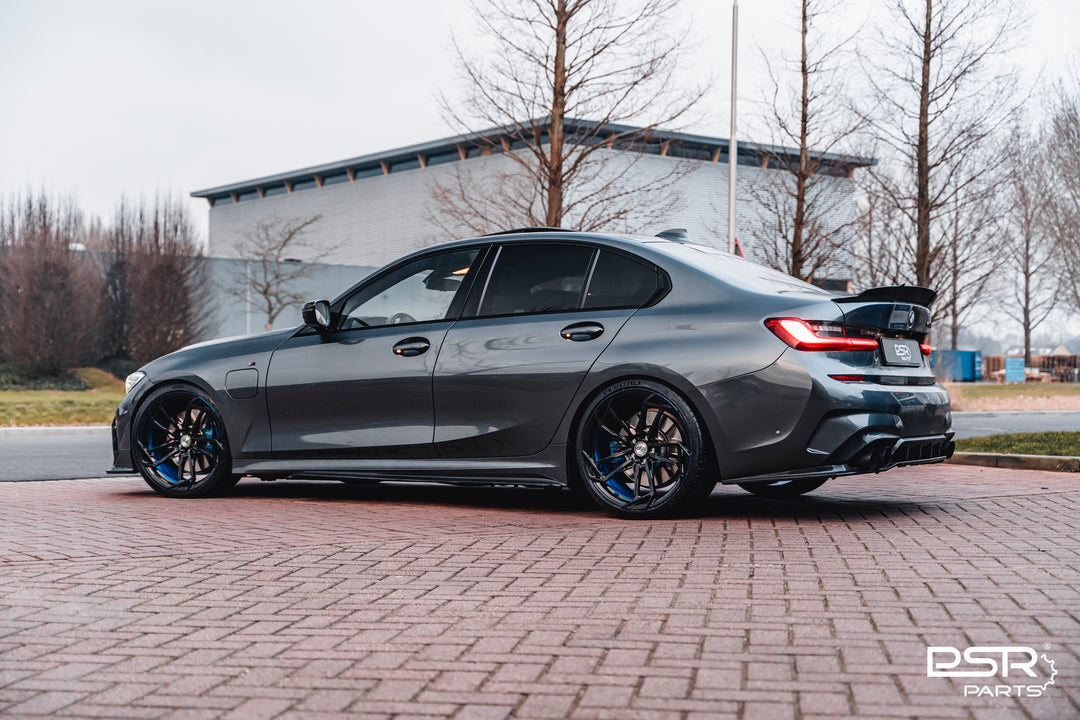 PSR Parts - Carbon Fibre Ducktail High Kick Rear Spoiler for BMW 3 Series & M3 (2019+, G20 G80)