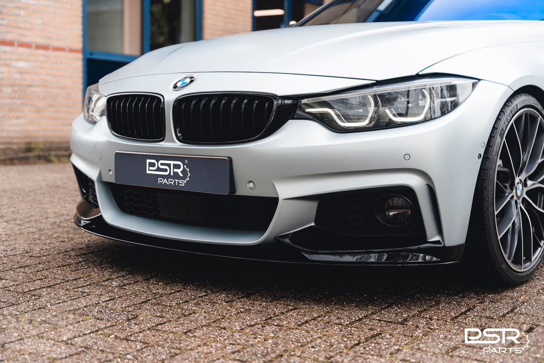 DCE Parts - Splitter Flaps for M-Sport Front Bumper BMW F32 F33 F36 - Gloss Black