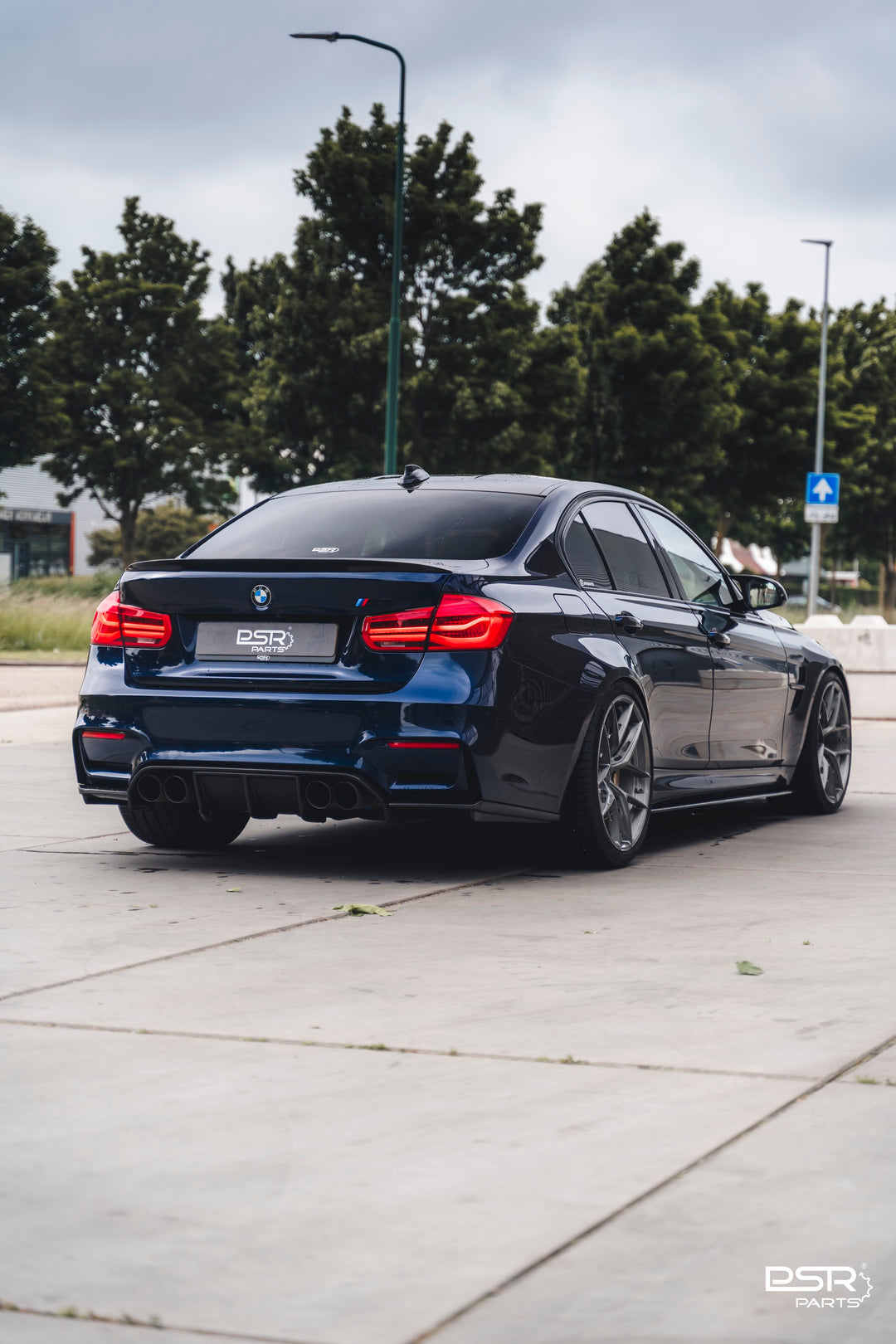 DCE Parts - Dutch Forged - DF-R1 - 1-Piece Full Forged Wheels - Brushed Gunmetal