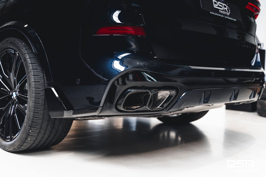 DCE Parts - BMW G05 X5 45e / 50e Axleback Slip On Valvetronic Exhaust Rear Muffler Titanium