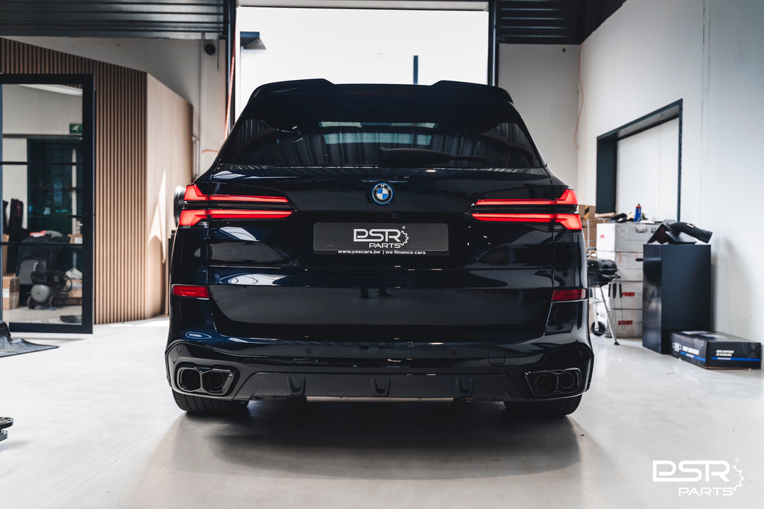 DCE Parts - BMW G05 X5 45e / 50e Axleback Slip On Valvetronic Exhaust Rear Muffler Titanium