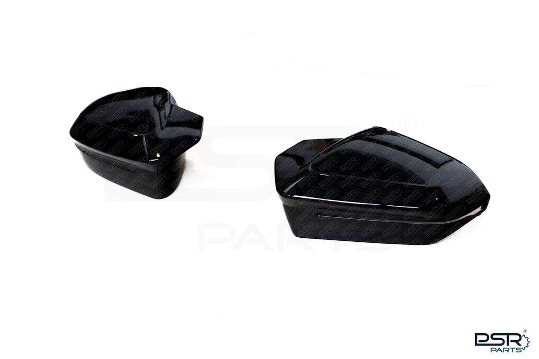 M-Style Gloss Black Wing Mirror Caps Covers for BMW 5 7 I5 I7 Serie G60 G61 G68 G70 M5 G90
