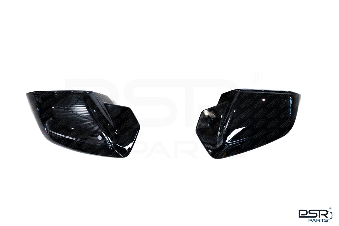 M-Style Gloss Black Wing Mirror Caps Covers for BMW 5 7 I5 I7 Serie G60 G61 G68 G70 M5 G90