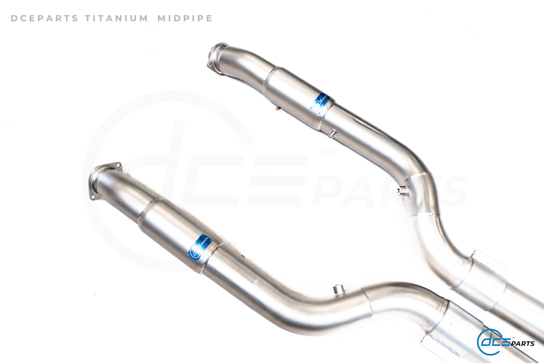 DCE Parts - BMW G90 M5 G99 M5 Stainless Steel - Titanium Catback Axleback Valved Exhaust - 3.5 Inch | 90mm Midpipe
