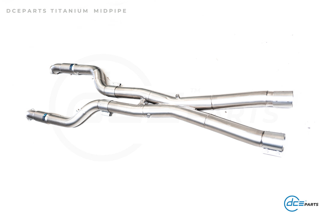 DCE Parts - BMW G90 M5 G99 M5 Stainless Steel - Titanium Catback Axleback Valved Exhaust - 3.5 Inch | 90mm Midpipe