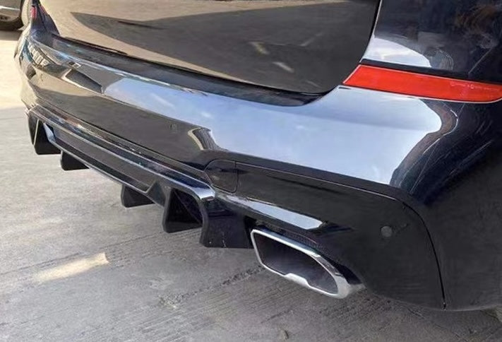 PSR Parts - Gloss Black Performance Rear Diffuser for BMW X3 M40i (2018+, G01) pre-LCI