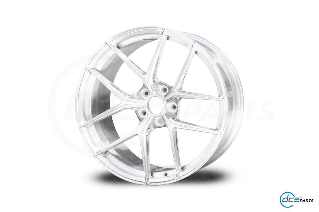 DCE Parts - Dutch Forged - DF-R1 - 1-Piece Full Forged Wheels - Silver