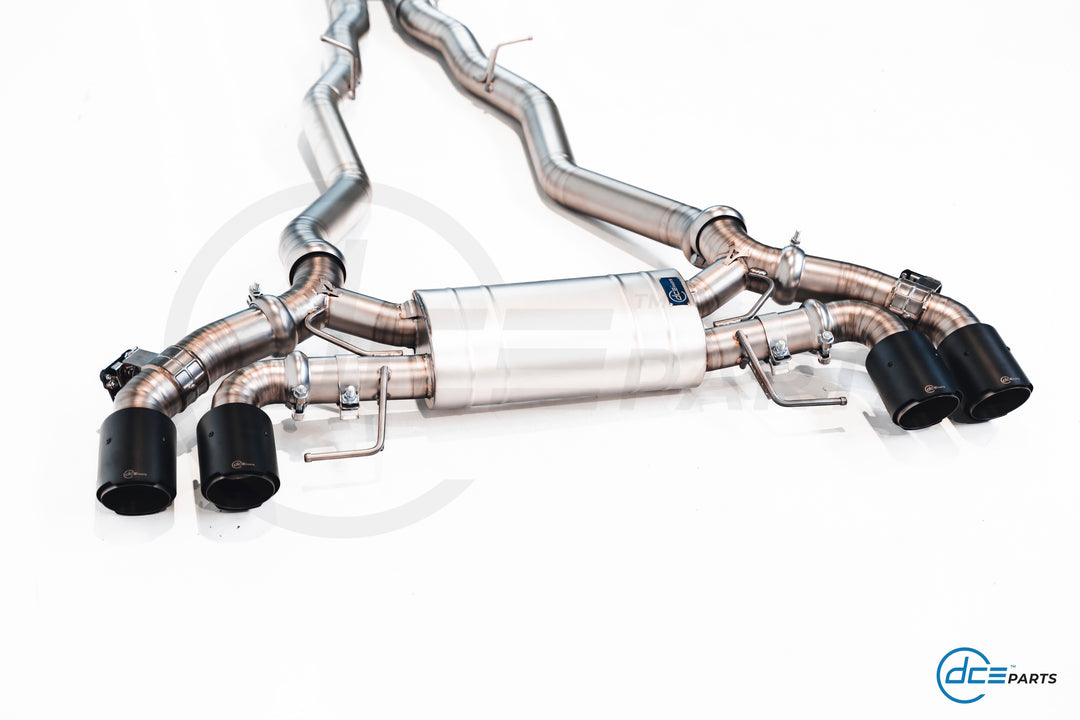 DCE Parts - BMW M5 F90 Titanium Catback Axleback Valvetronic Exhaust