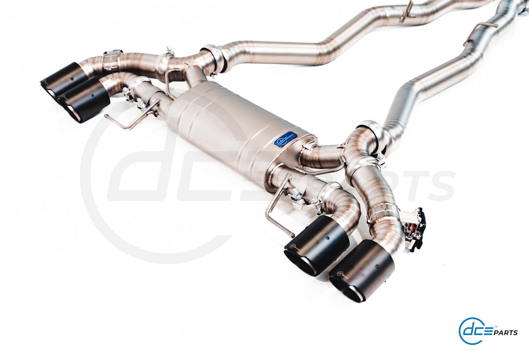 DCE Parts - BMW M5 F90 Titanium Catback Axleback Valvetronic Exhaust