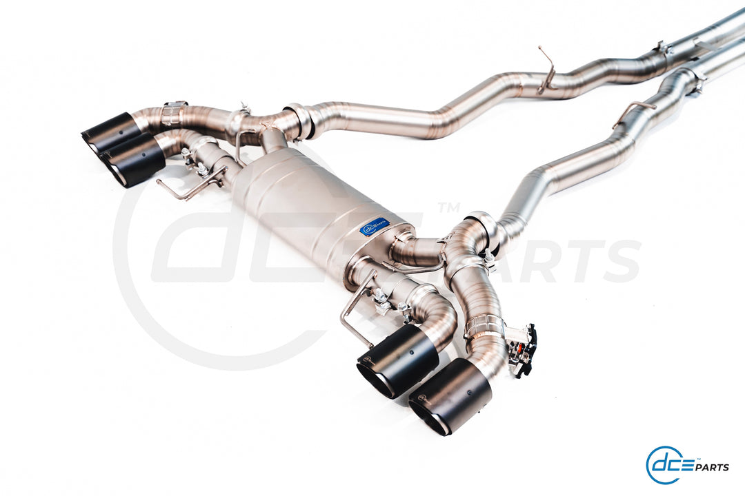 DCE Parts - BMW M5 F90 Titanium Catback Axleback Valvetronic Exhaust