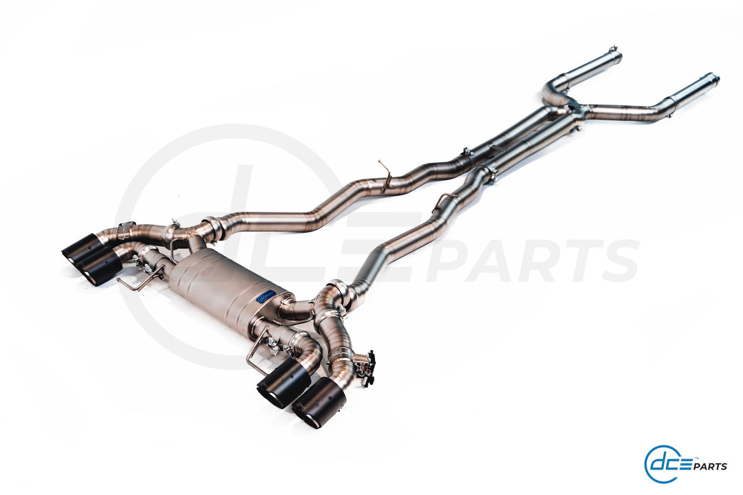 DCE Parts - BMW M5 F90 Titanium Catback Axleback Valvetronic Exhaust