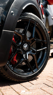 Motech Performance Wheels - BMW F40 M135I M-W1 19" GLOSS BLACK WHEELS