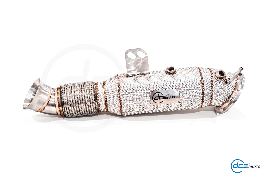 DCE Parts - B58 Downpipe - G01 X3 G02 X4 M40i G05 X5 G06 X6 G07 X7 40i SUV (OPF & V-Band Flange Type)