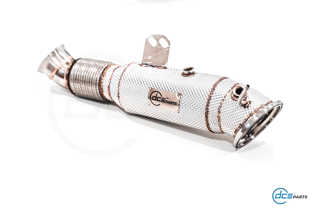 DCE Parts - B58 Downpipe - G01 X3 G02 X4 M40i G05 X5 G06 X6 G07 X7 40i SUV (OPF & V-Band Flange Type)