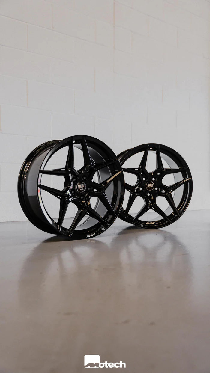 Motech Performance Wheels - BMW G42 220I 230I M240I M-W1 20" GLOSS BLACK MOTECH WHEEL