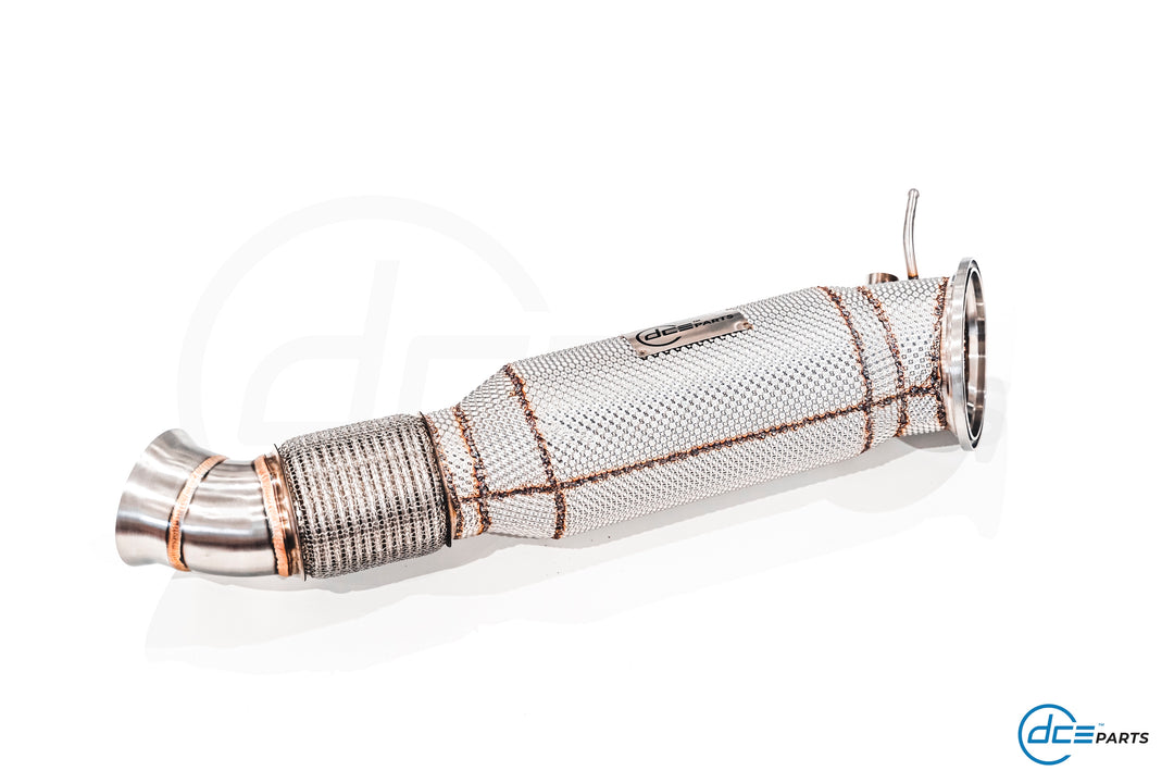 DCE Parts - B58 Downpipe - G01 X3 G02 X4 M40i G05 X5 G06 X6 G07 X7 40i SUV (OPF & V-Band Flange Type)